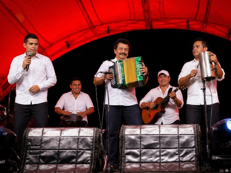 Show vallenato en evento empresarial en Manizales