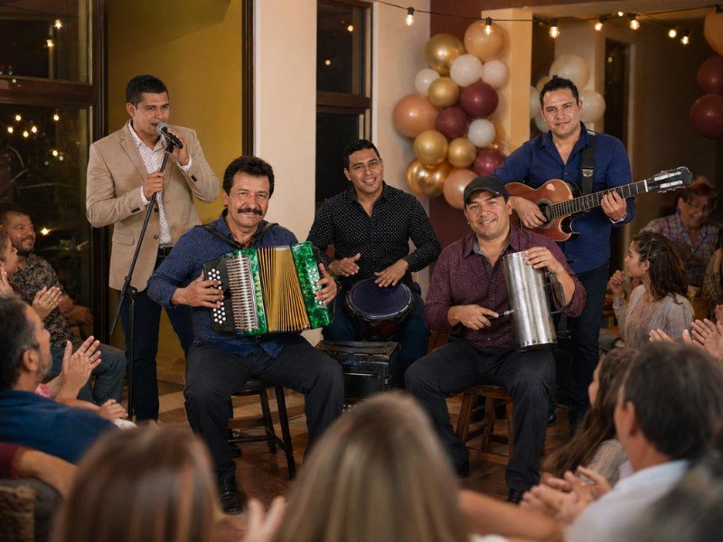 Show vallenato en evento empresarial en Manizales